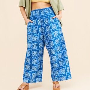 Corey Lynn Calter Belinda Pant - large EUC